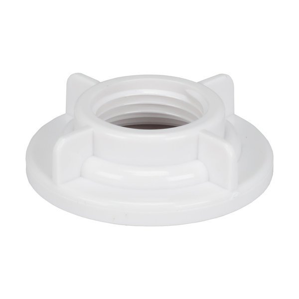 Faucet Shank Locknut, Universal, Plastic, White, For 12 in IPS Connections, Danco, Mfr#: 80990